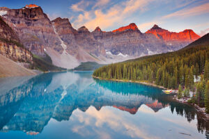 . Hồ Moraine – Alberta