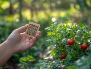 QR code ưng dụng trồng trột nông