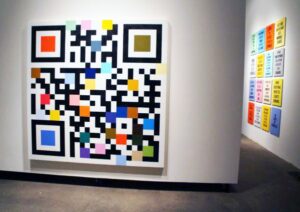 Qr code ưng dụng nghệ thuật đương đại